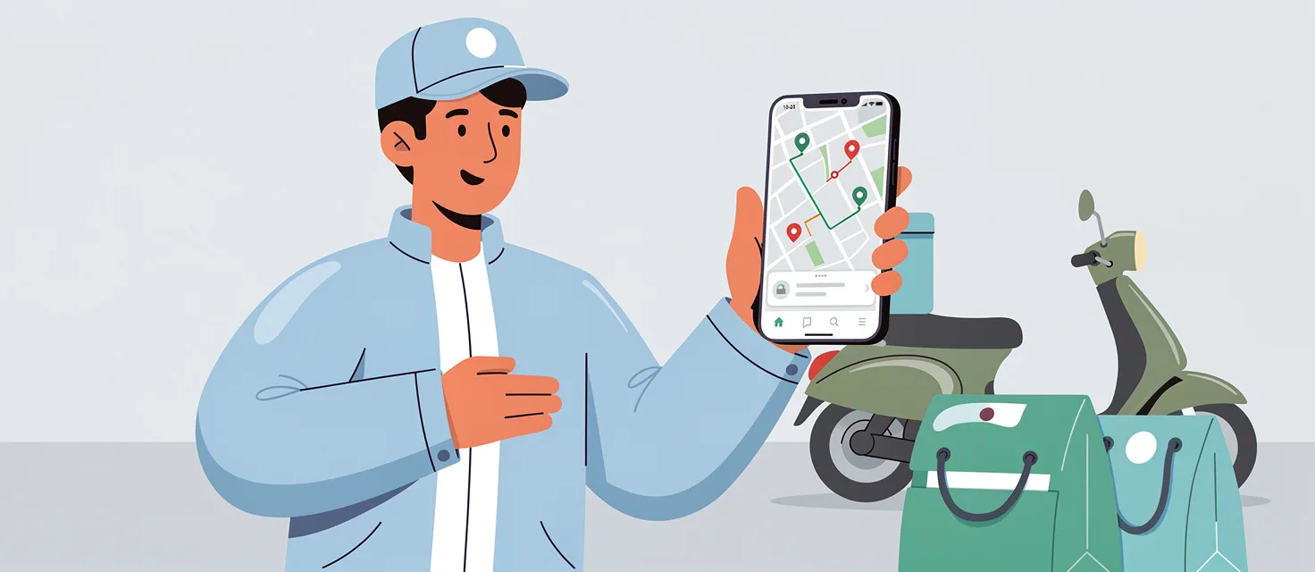 التوصيل للعميل